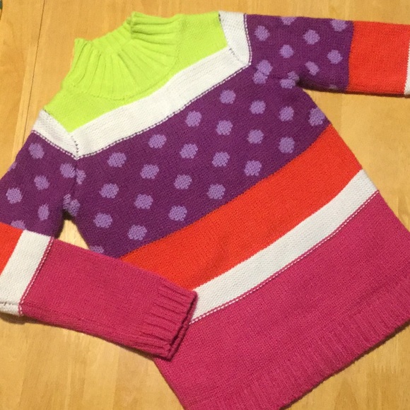 Gymboree Other - Gymboree colorful mock-neck sweater